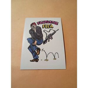 1983 General Mills Zero Hero Trading Card Sticker Vintage #42 Fantastic Flea